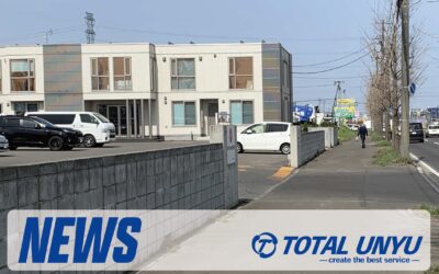 2026年／春の敷地内・歩道清掃